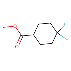 Cyclohexanecarboxylic acid, 4,4-difluoro-, methyl ester 121629-14-9